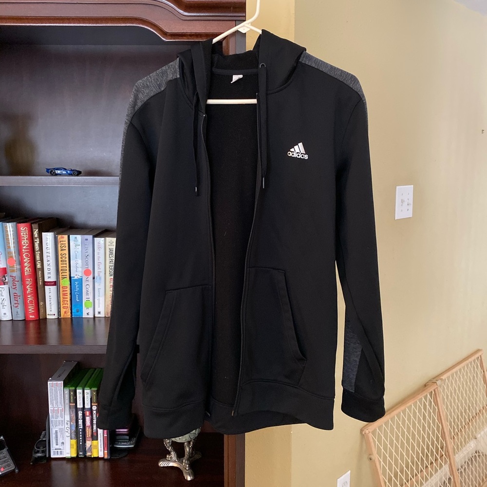 Adidas Mens Full ZIP Hoodie
